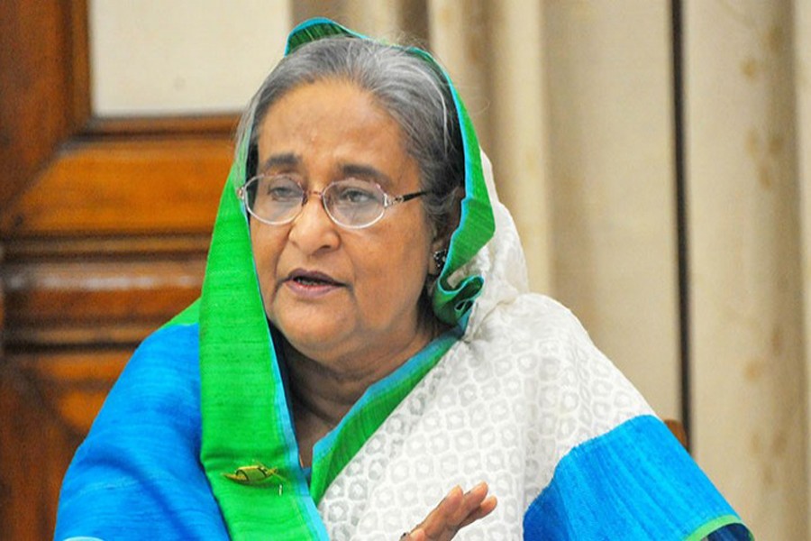 Prime Minister Sheikh Hasina. File Photo