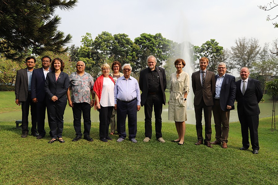 A delegation of German Member of Parliament along with Deputy Head of Mission the German Embassy and key officials of GIZ visited the Beximco Industrial Park on Tuesday