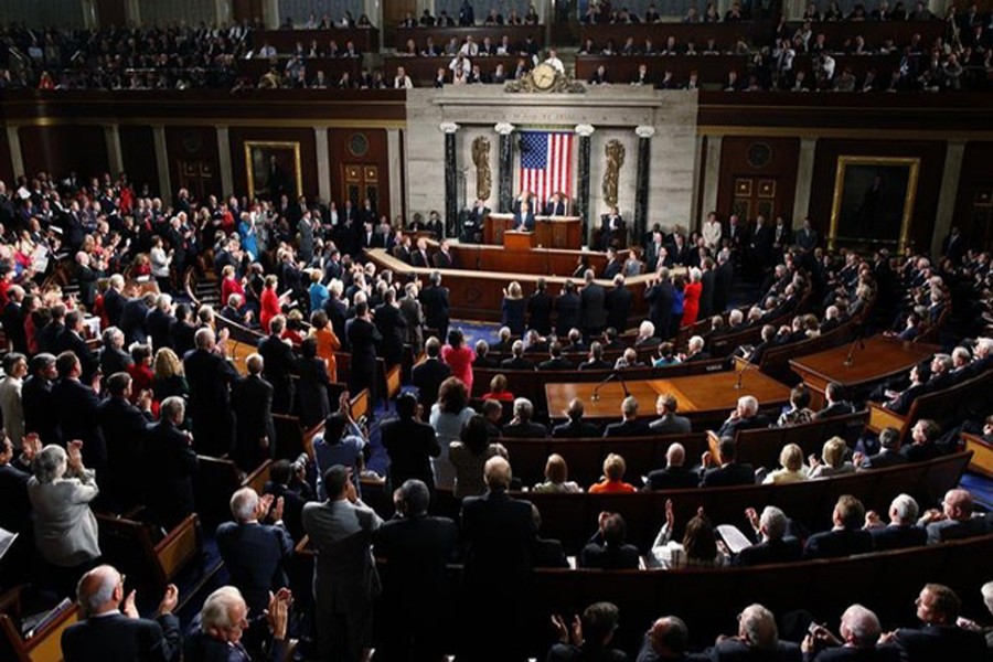 Representational Image: A session of the US House of Representatives. Reuters