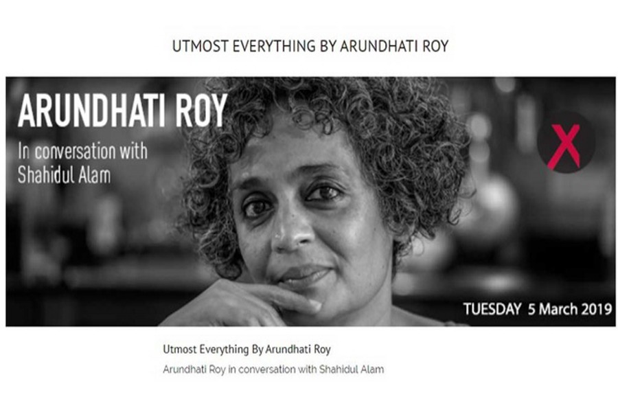 Arundhati Roy’s talk to go on, at new venue in Dhaka