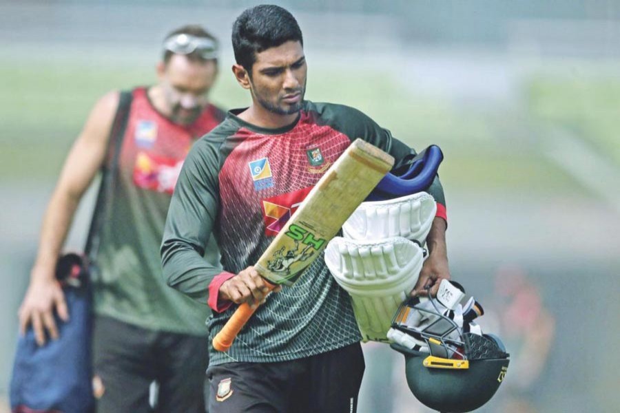 Bangladesh captain Mahmudullah Riyad