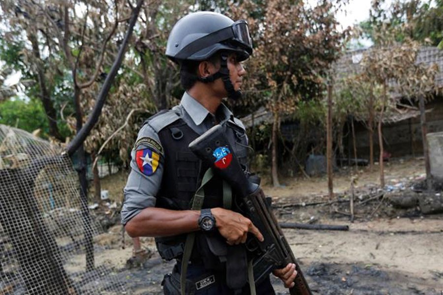 The insurgents Arakan Army killed 13 police in a similar attack further north in January and has frequently clashed with Myanmar security forces since December - Reuters file photo