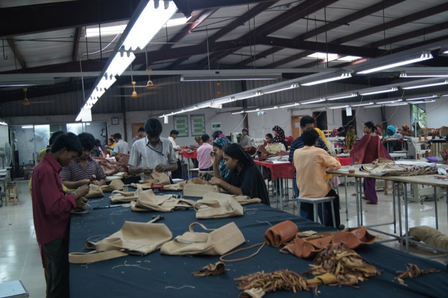 A file photo of a bag factory in Bangladesh (Collected Photo)