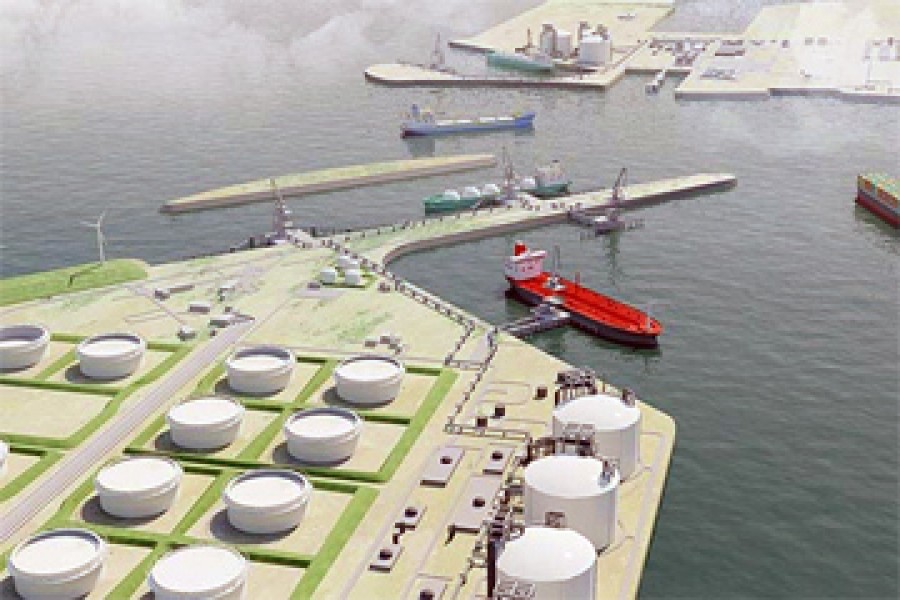 Feasibility study for onshore LNG terminal with 1000 mmcfd at Matarbari