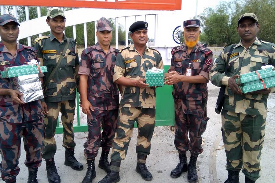 BGB sends sweetmeat to BSF on Independence Day