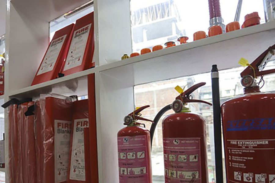 Prices of fire safety equipment on the rise