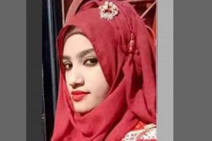 Nusrat Jahan Rafi seen in this collected photo