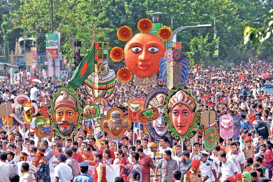 Nation celebrates Pahela Baishakh amid tight security