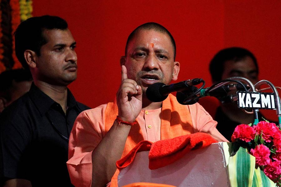 Yogi Adityanath, Chief Minister of Uttar Pradesh of India.