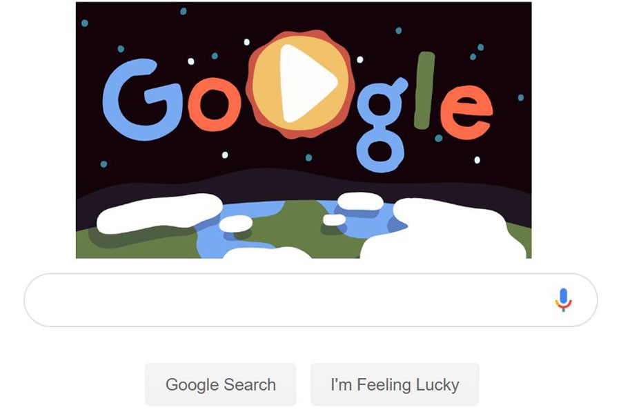 Google Doodle celebrates Earth Day