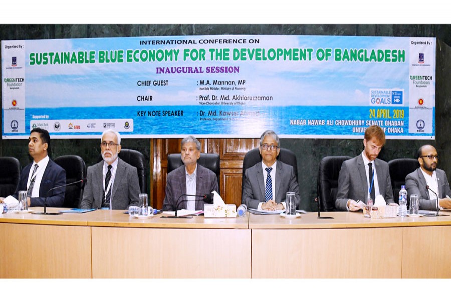 Int’l Conference on Blue Economy held at DU