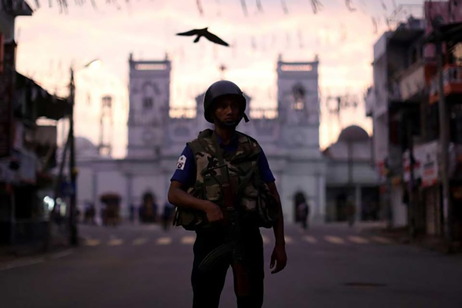 Sri Lankan police engage in shootout during raid