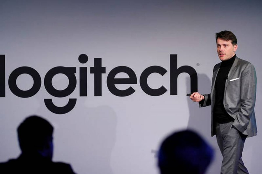 Chief Financial Officer, Vincent Pilette, of the computer peripherals maker Logitech addresses a news conference in Zurich, Switzerland on March 6, 2019 — Reuters photo