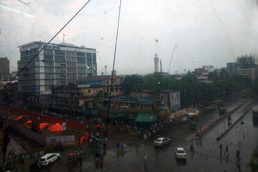 Fani effect: Dhaka experiencing gloomy weather