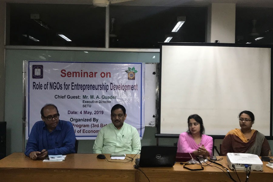 Seminar on Role of NGOs for Entrepreneurship Development held