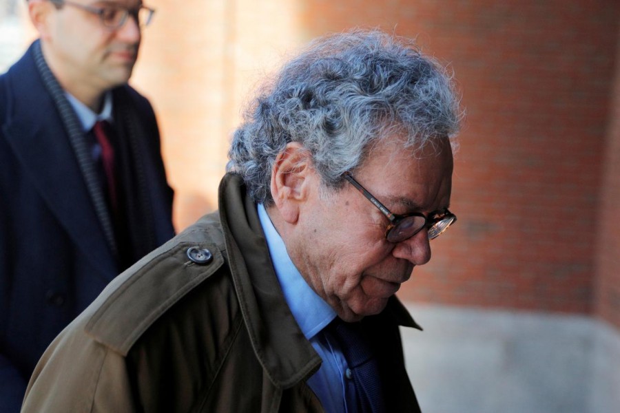 John Kapoor, the billionaire founder of Insys Therapeutics Inc, arrives at the federal courthouse in Boston, Massachusetts, US, January 28, 2019. -Reuters