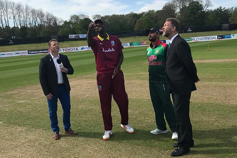 Bangladesh lose toss, field first against West Indies