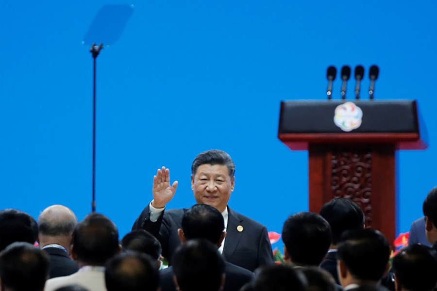 Chinese President Xi Jinping attends the Conference on Dialogue of Asian Civilizations in Beijing, China on May 15, 2019 — Reuters photo