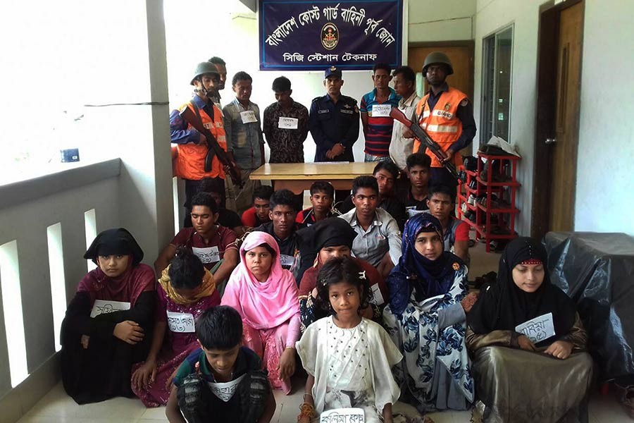 Coast Guard, police rescue 84 Rohingyas