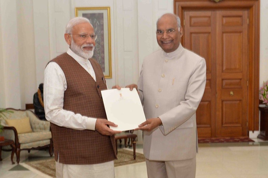 Indian president appoints Modi as PM for a second term