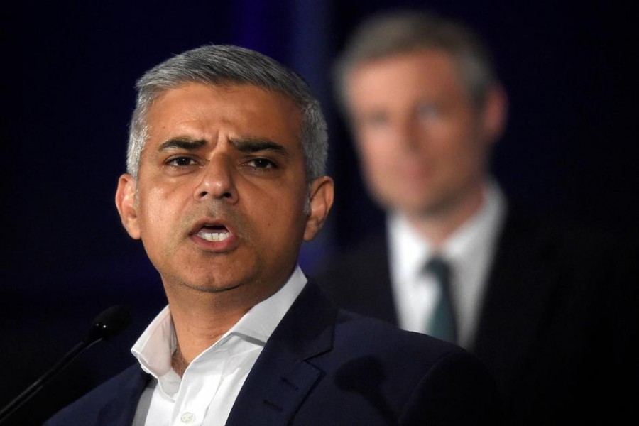 Sadiq Khan, Britain's Labour Party candidate for Mayor of London, speaks following his victory in the London mayoral election at City Hall in London, Britain, May 7, 2016- REUTERS/Toby Melville