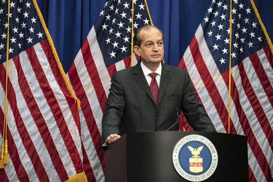 US labour secretary to resign