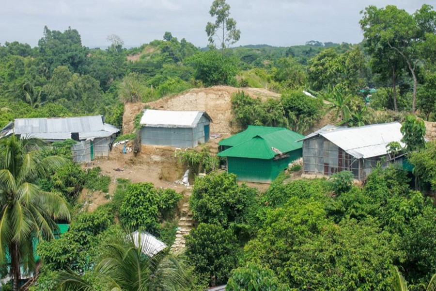 20,000 families in Cox’s Bazar hills face landslide risks