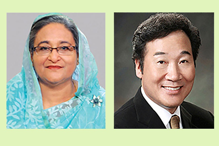 Hasina, Lee begin official talks