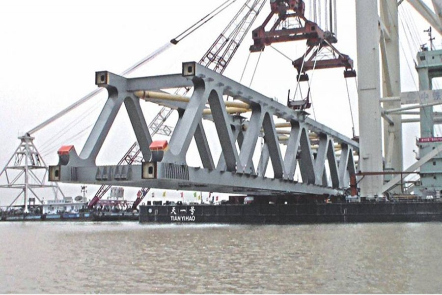 Work on all 294 piles of Padma bridge done