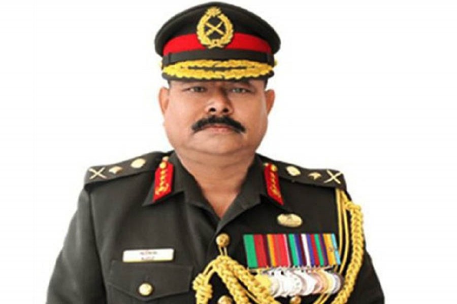 File photo of Bangladesh Army chief General Aziz Ahmed