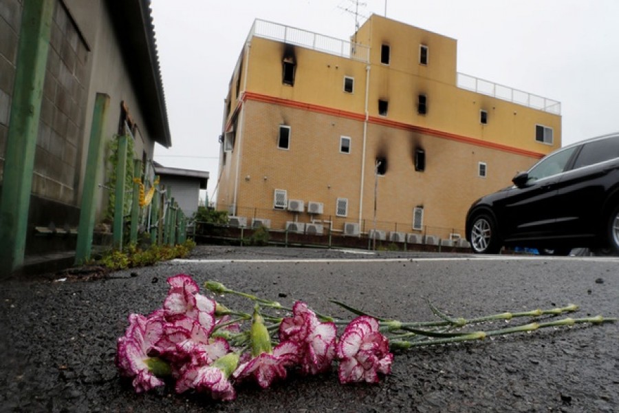 Kyoto arson suspect believes studio stole his novel