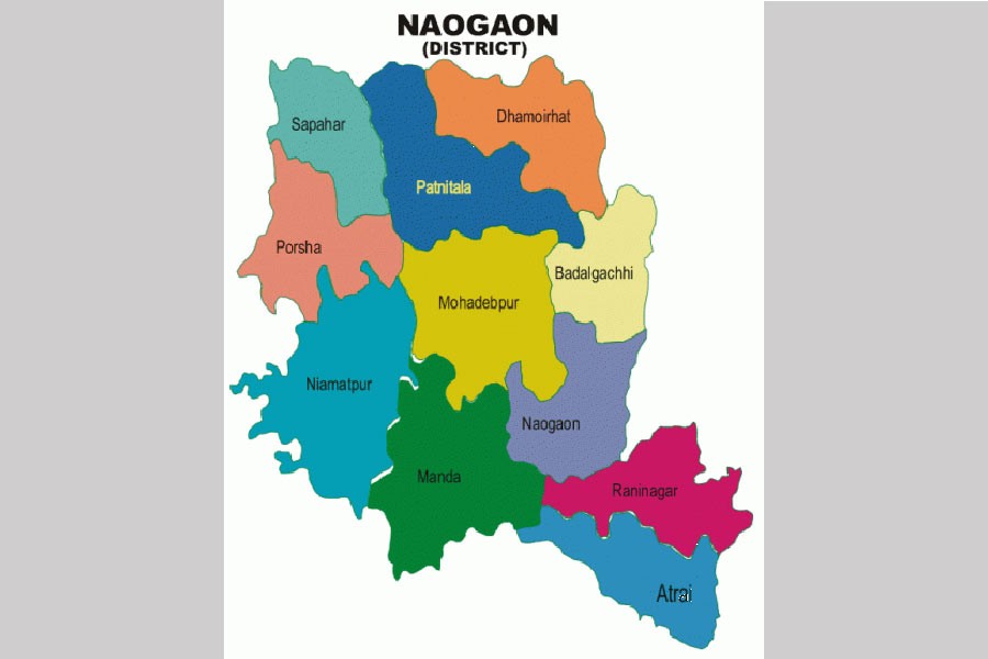 3,200 hectares of cropland flooded in Naogaon