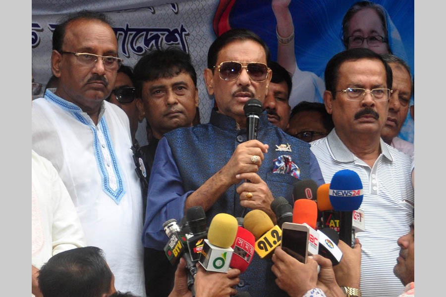 Dengue menace: Quader calls for patience