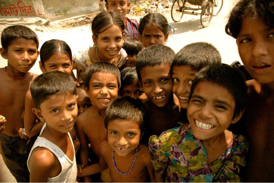 Rohingya children