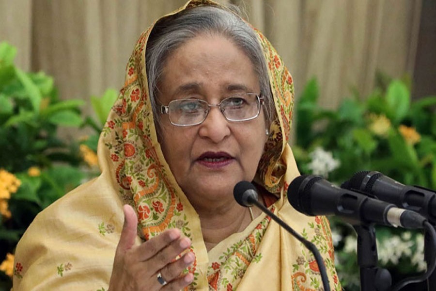 Prime Minister Sheikh Hasina. File photo