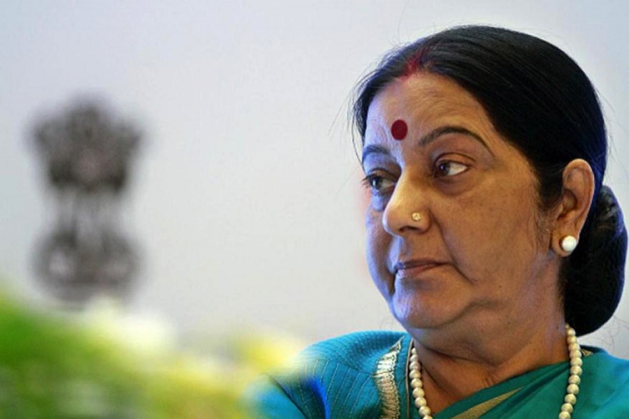 PM Hasina expresses shock at Sushma Swaraj demise