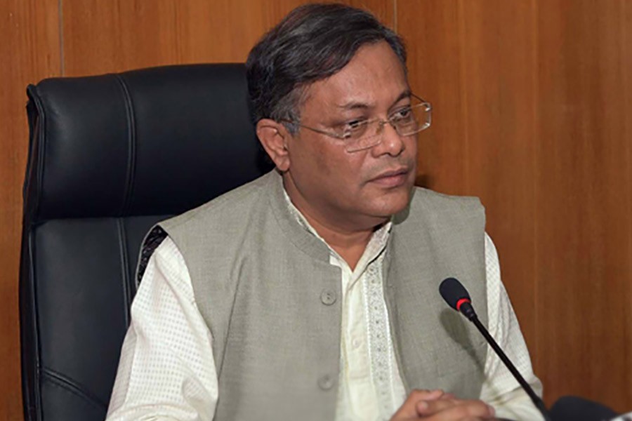 BNP trying to politicise Khaleda’s health issue: Hasan Mahmud