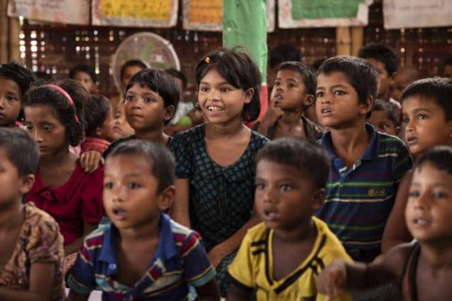 UNICEF calls for urgent investment for Rohingya children’s education