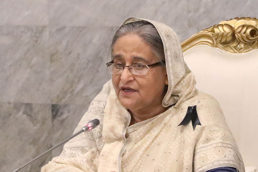 Sheikh Hasina came up with the directive while exchanging Eid greetings with officials at the Prime Minister's Office (PMO) - Focus Bangla photo