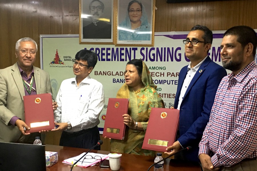 ULAB inks MoU with BHTPA, BCS