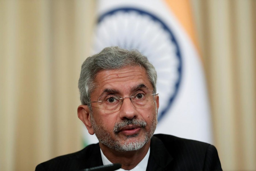 India's Foreign Minister Subrahmanyam Jaishankar attends a news conference after a meeting with Russia's Foreign Minister Sergei Lavrov in Moscow, Russia on August 28, 2019 — Reuters/Files