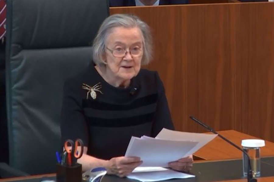 UK Supreme Court's President Lady Hale