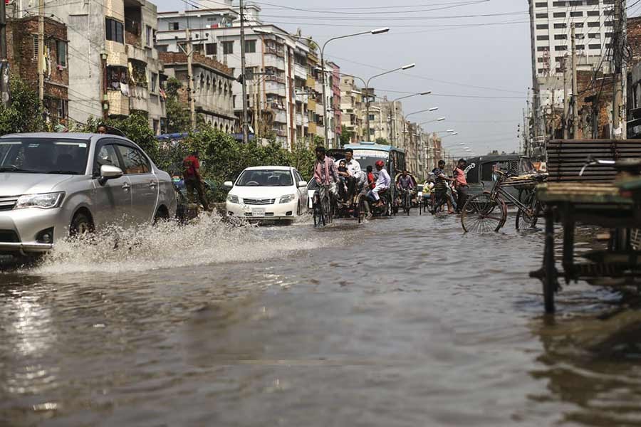 Freeing Dhaka of water-logging curse