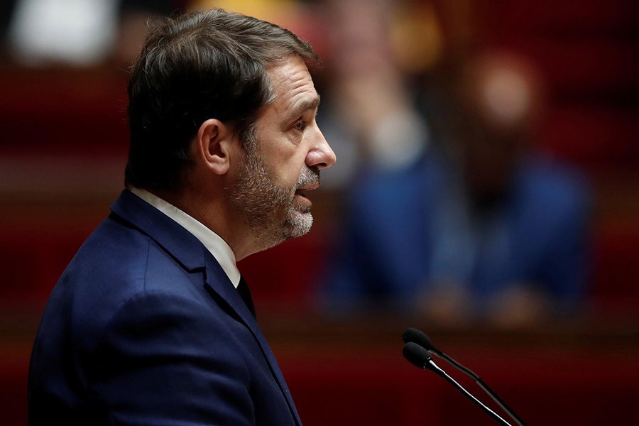 French Interior Minister Christophe Castaner