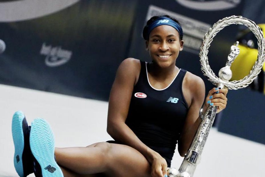 15-year old Gauff becomes youngest WTA title winner in 15 yrs