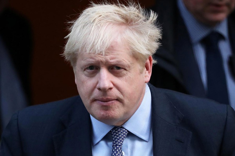 Britain's Prime Minister Boris Johnson leaves Downing Street to head for the House of Commons as parliament discusses Brexit, sitting on a Saturday for the first time since the 1982 Falklands War, in London, Britain on October 19, 2019 — Reuters/Files