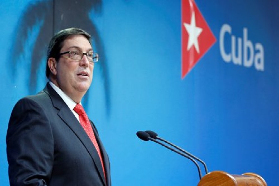 Cuban Foreign Minister Bruno Rodriguez