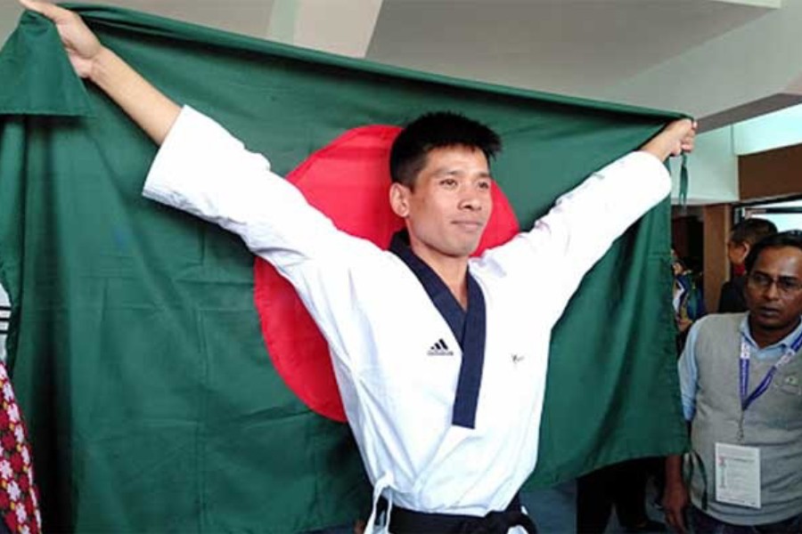 Dipu Chakma clinches first gold for Bangladesh in SA Games