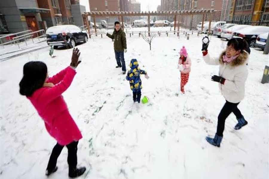 Flights canceled in Beijing due to moderate snow