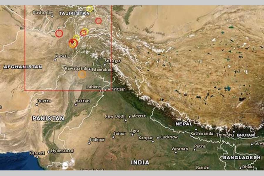 6.1 magnitude earthquake rattles Afghanistan, Pakistan, Kashmir